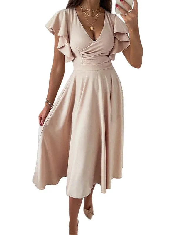 A-Line Midi Dress