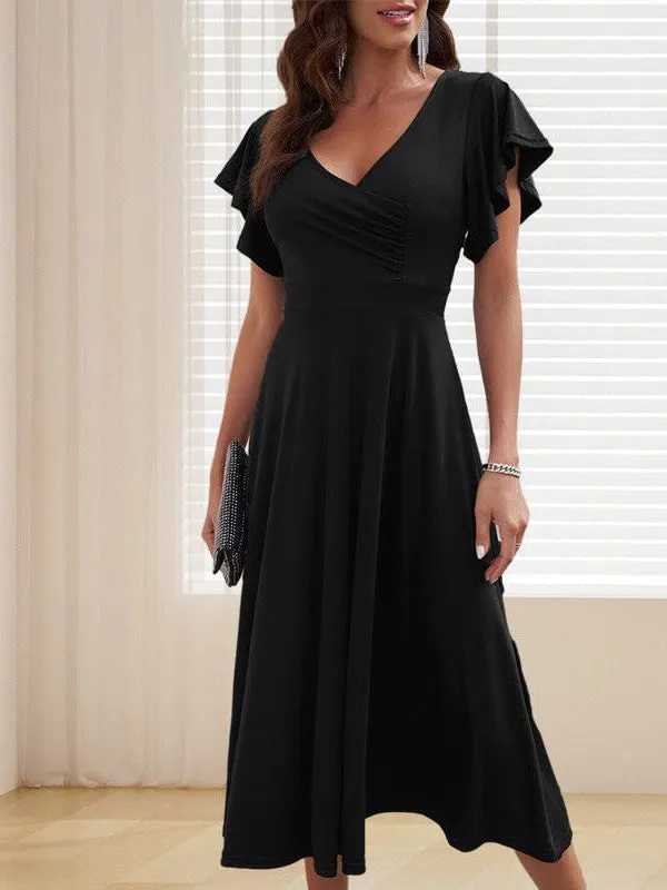 A-Line Midi Dress