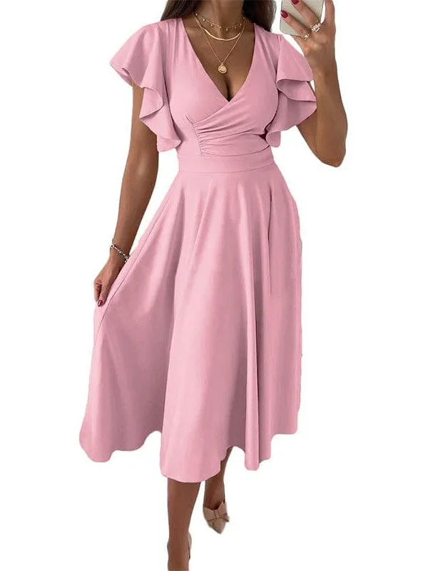 A-Line Midi Dress
