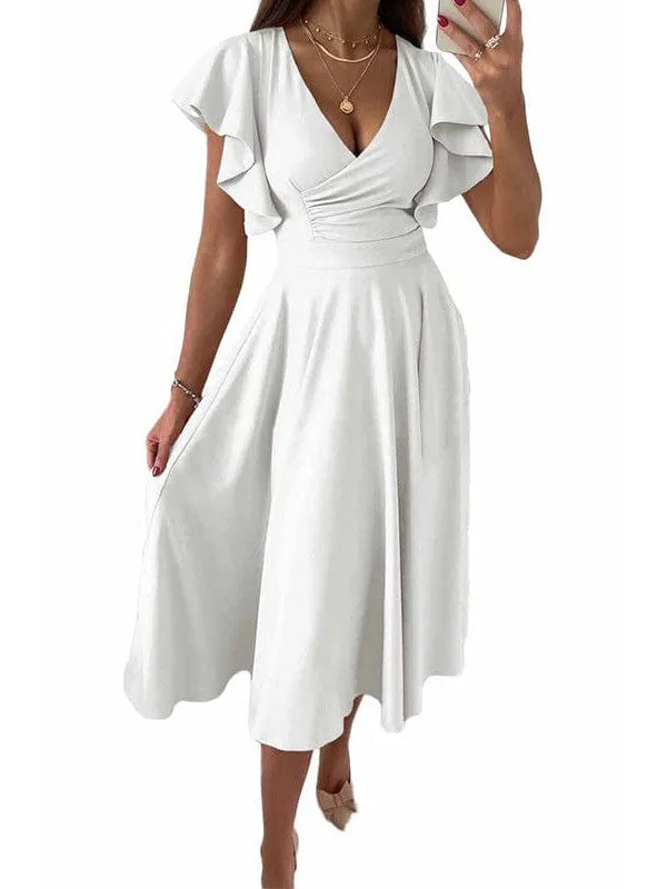 A-Line Midi Dress