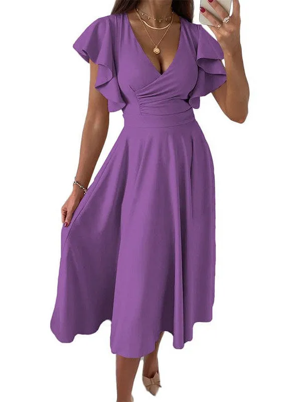 A-Line Midi Dress