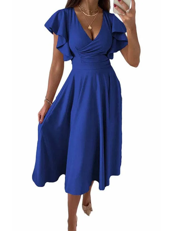 A-Line Midi Dress
