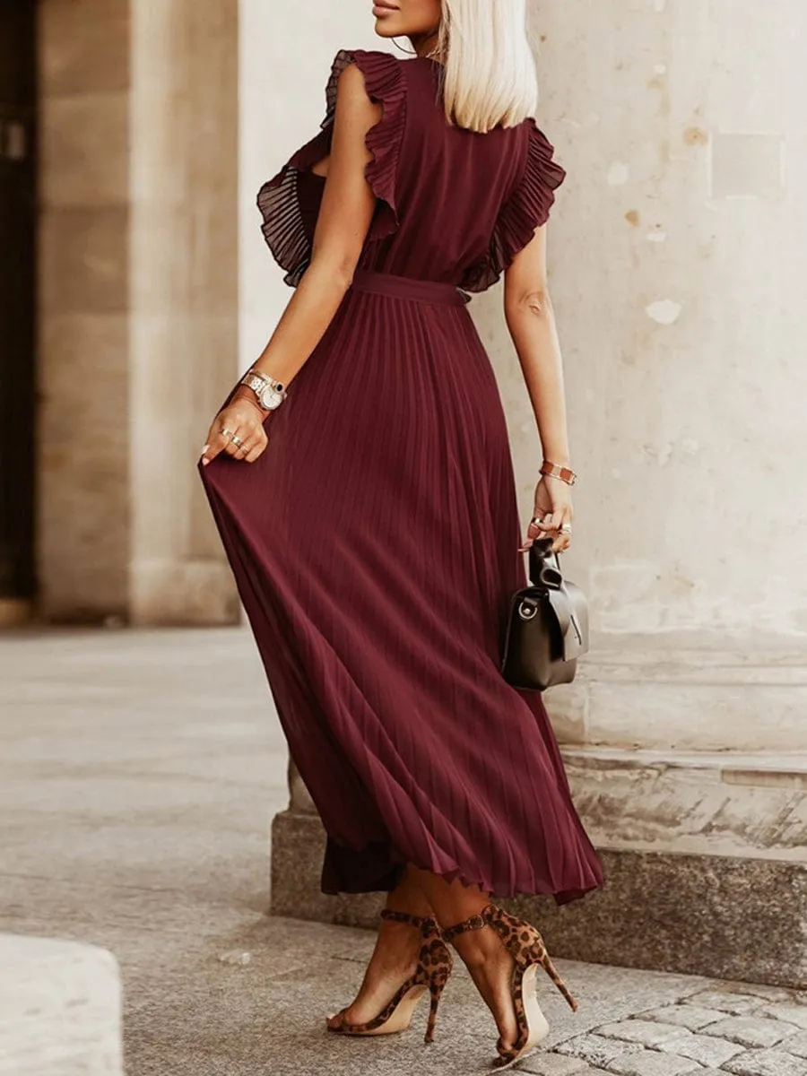 A-Line Midi Dress