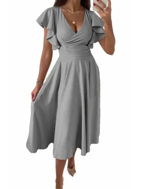 A-Line Midi Dress