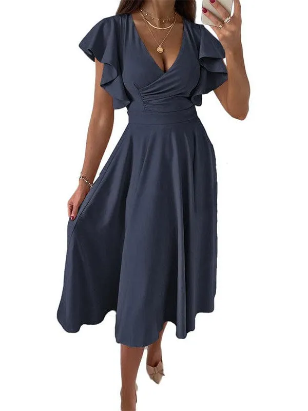 A-Line Midi Dress