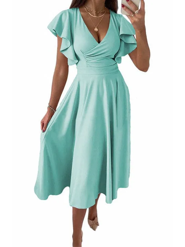 A-Line Midi Dress
