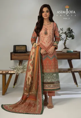 AJBP-39 EMBROIDERED LAWN 3-PCS