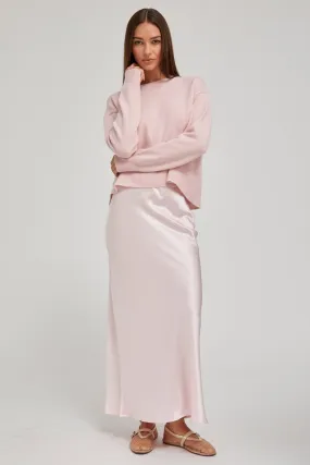 Ballet Silk Bias Maxi Skirt PR