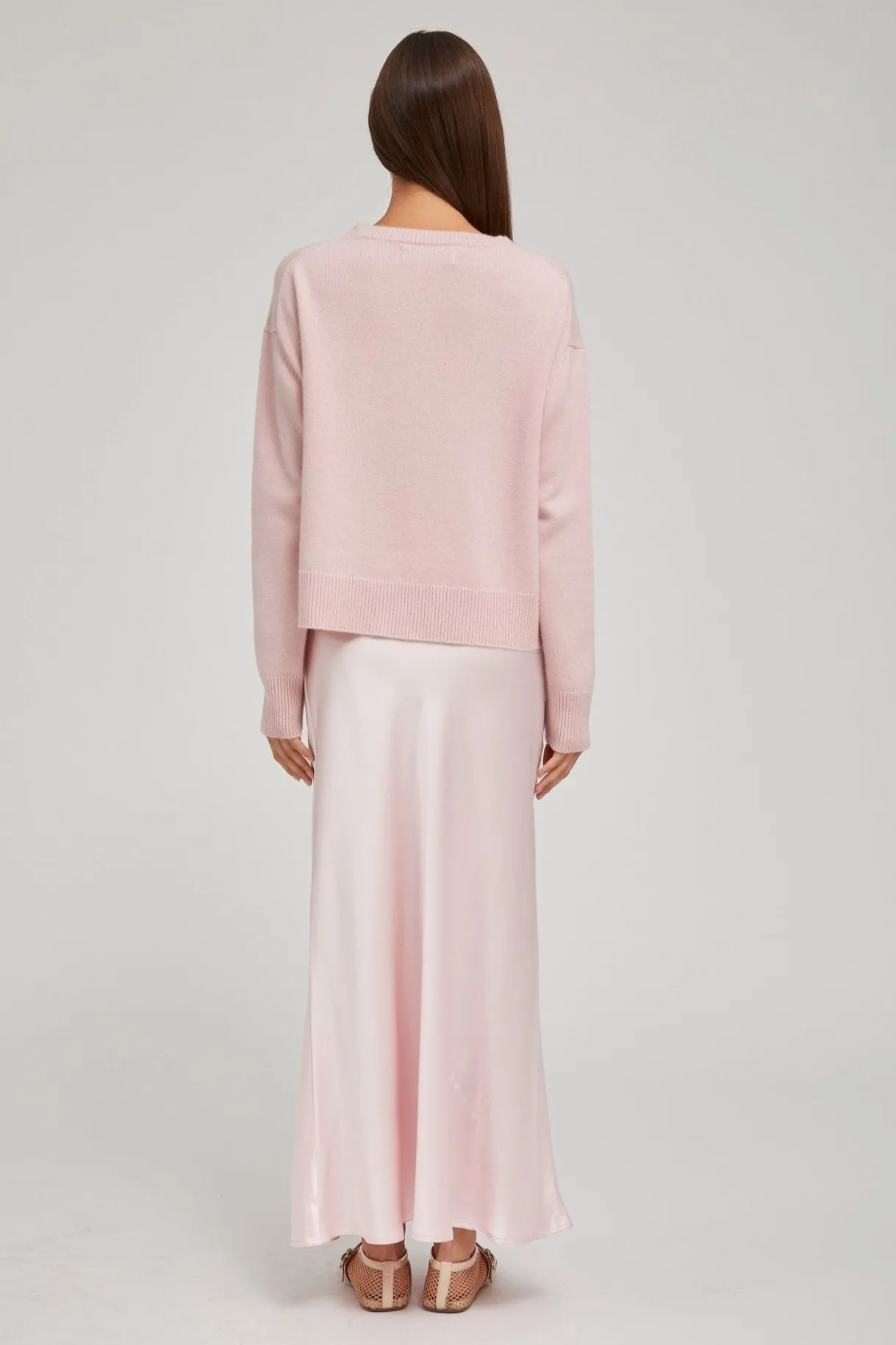 Ballet Silk Bias Maxi Skirt PR