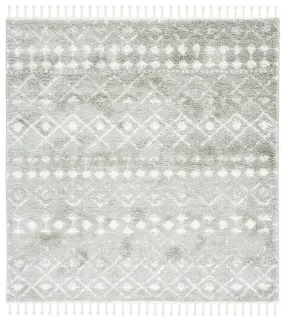 BERBER FRINGE SHAG 516, SAGE