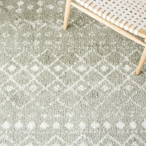BERBER FRINGE SHAG 516, SAGE