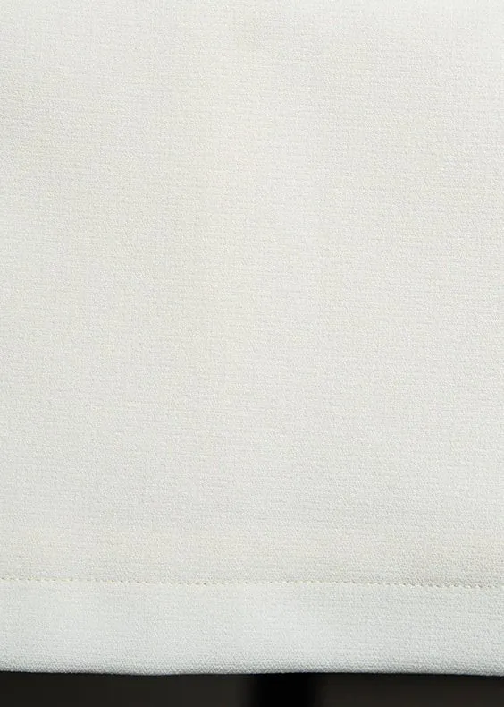 BUTTON MID-LENGTH SLIM DRESS
