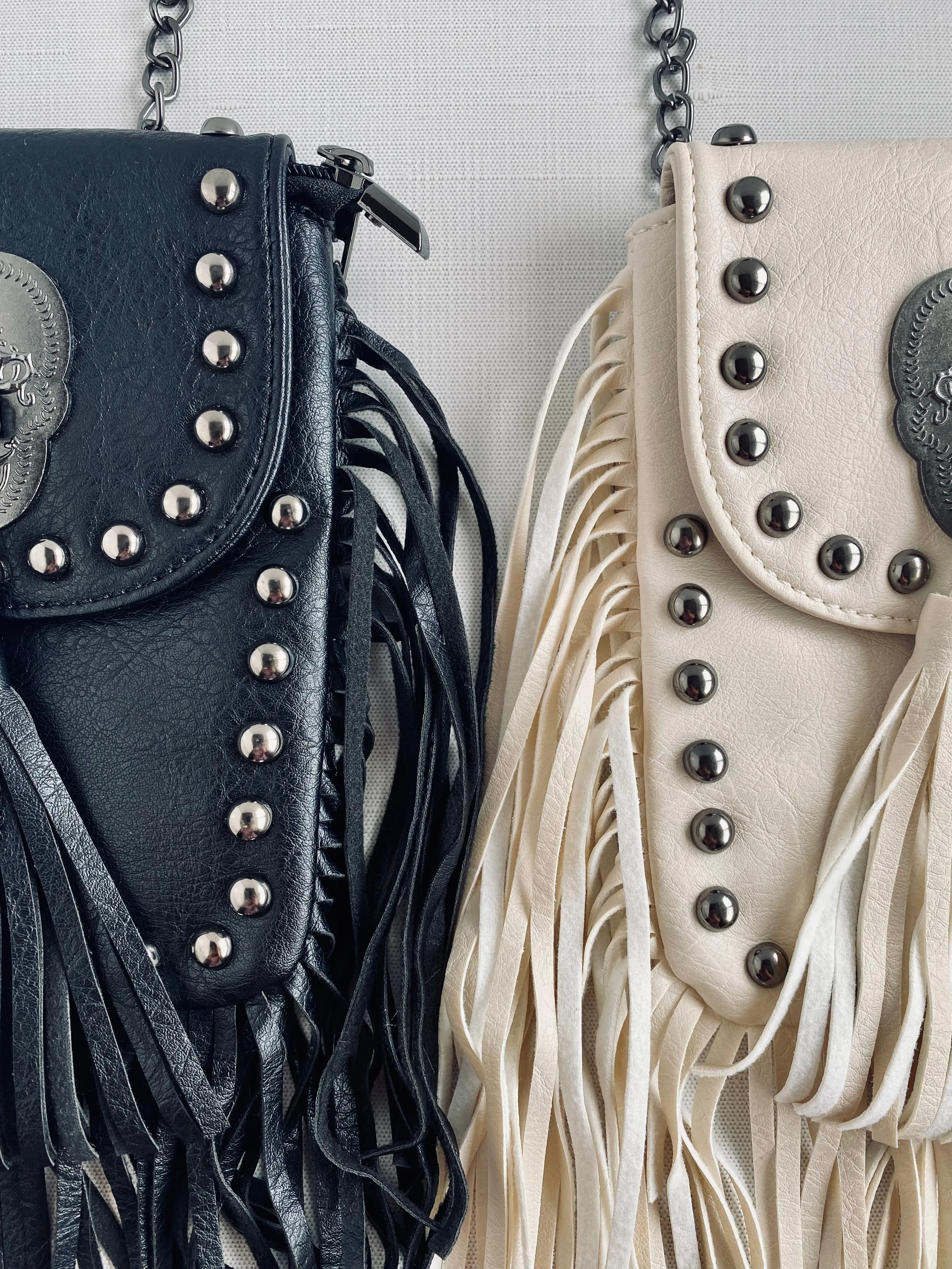 Chela Fringe Crossbody
