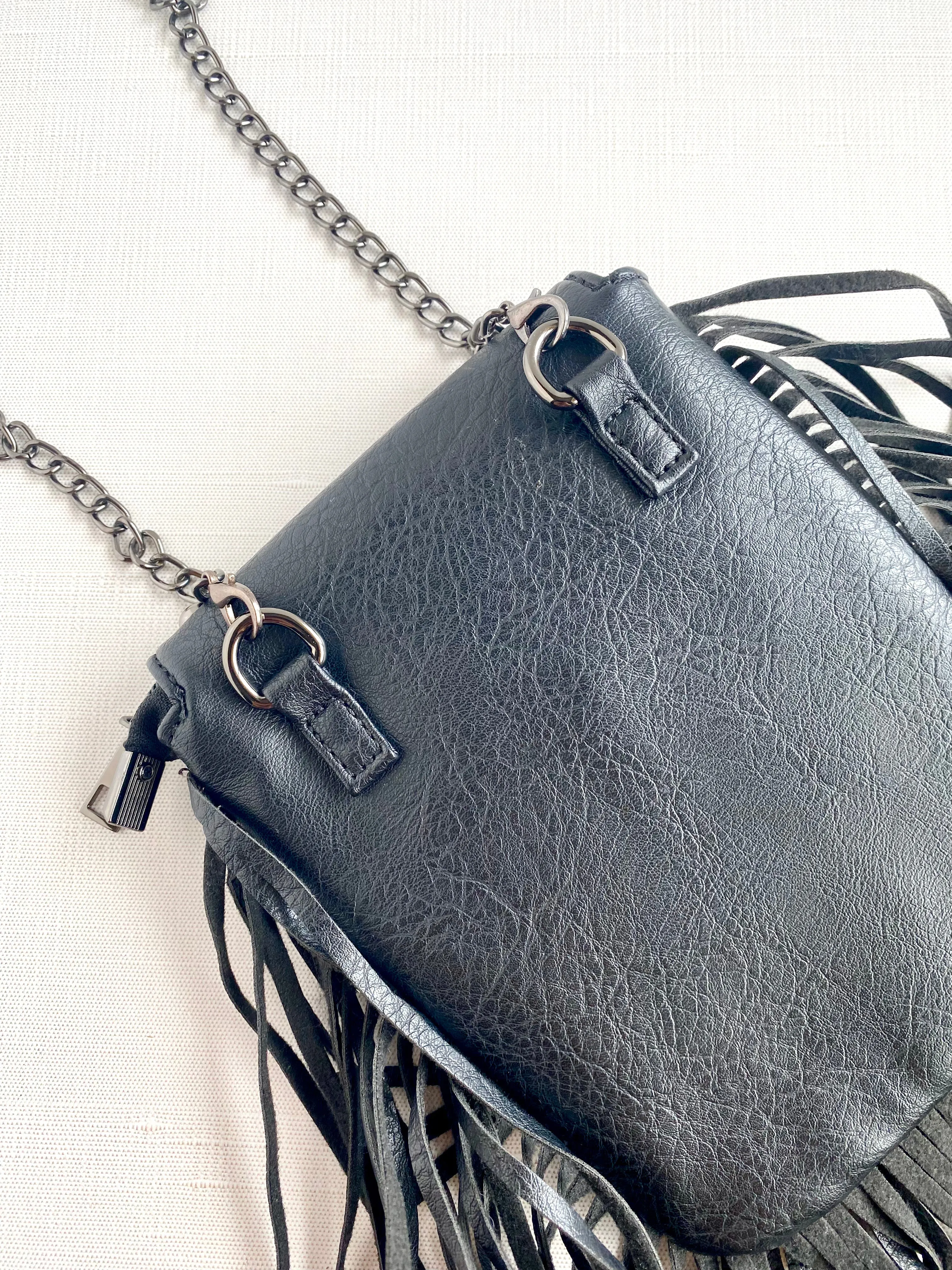 Chela Fringe Crossbody