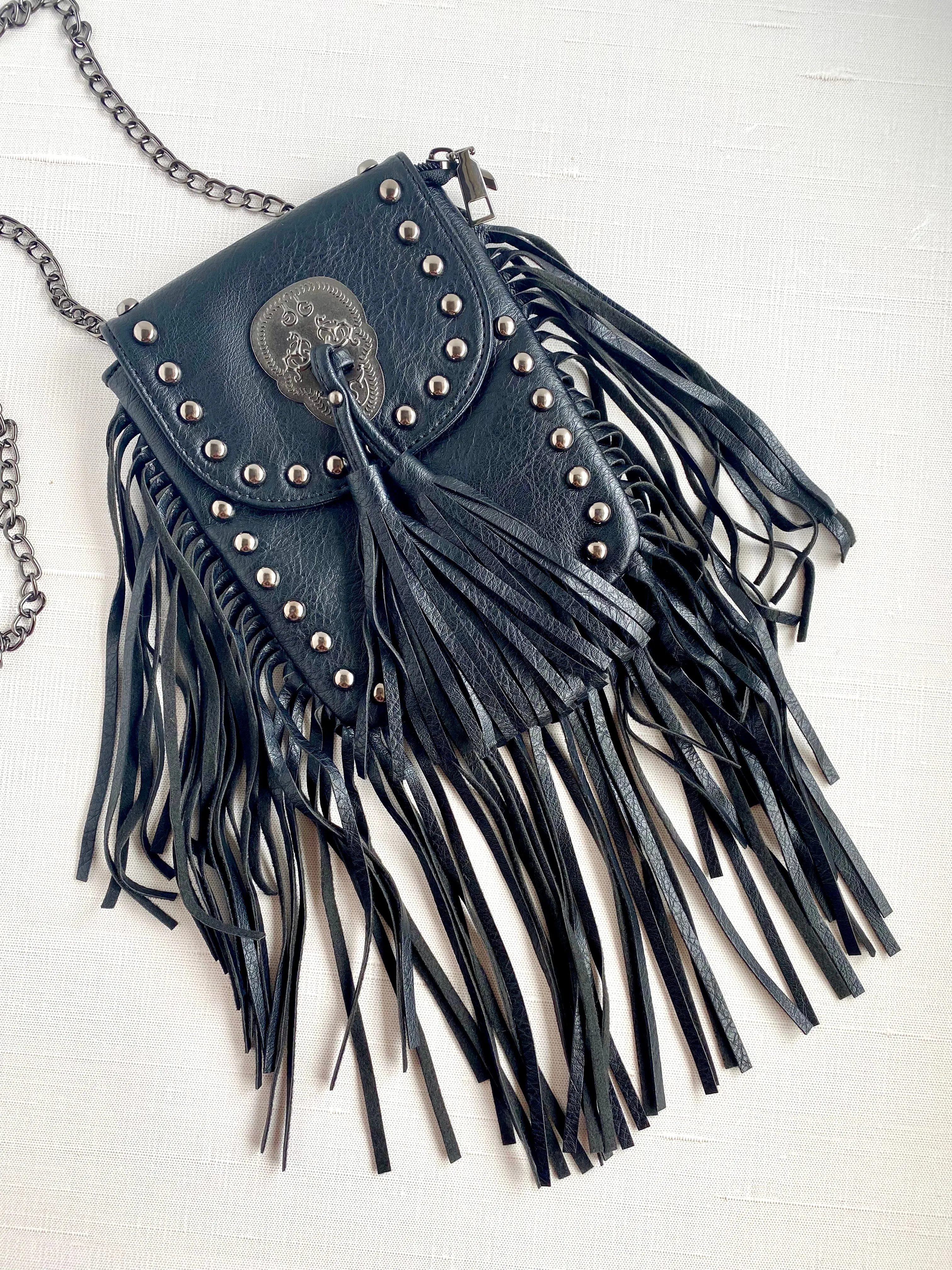 Chela Fringe Crossbody