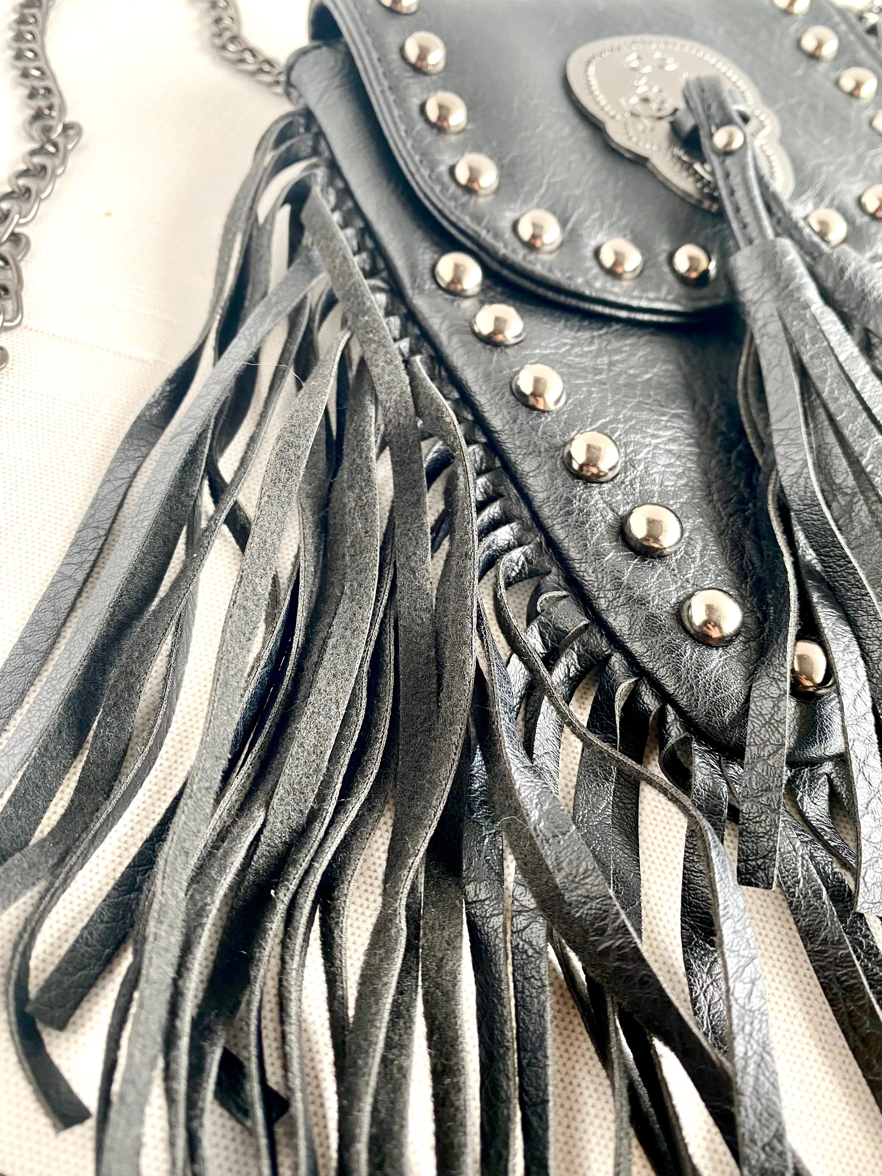 Chela Fringe Crossbody