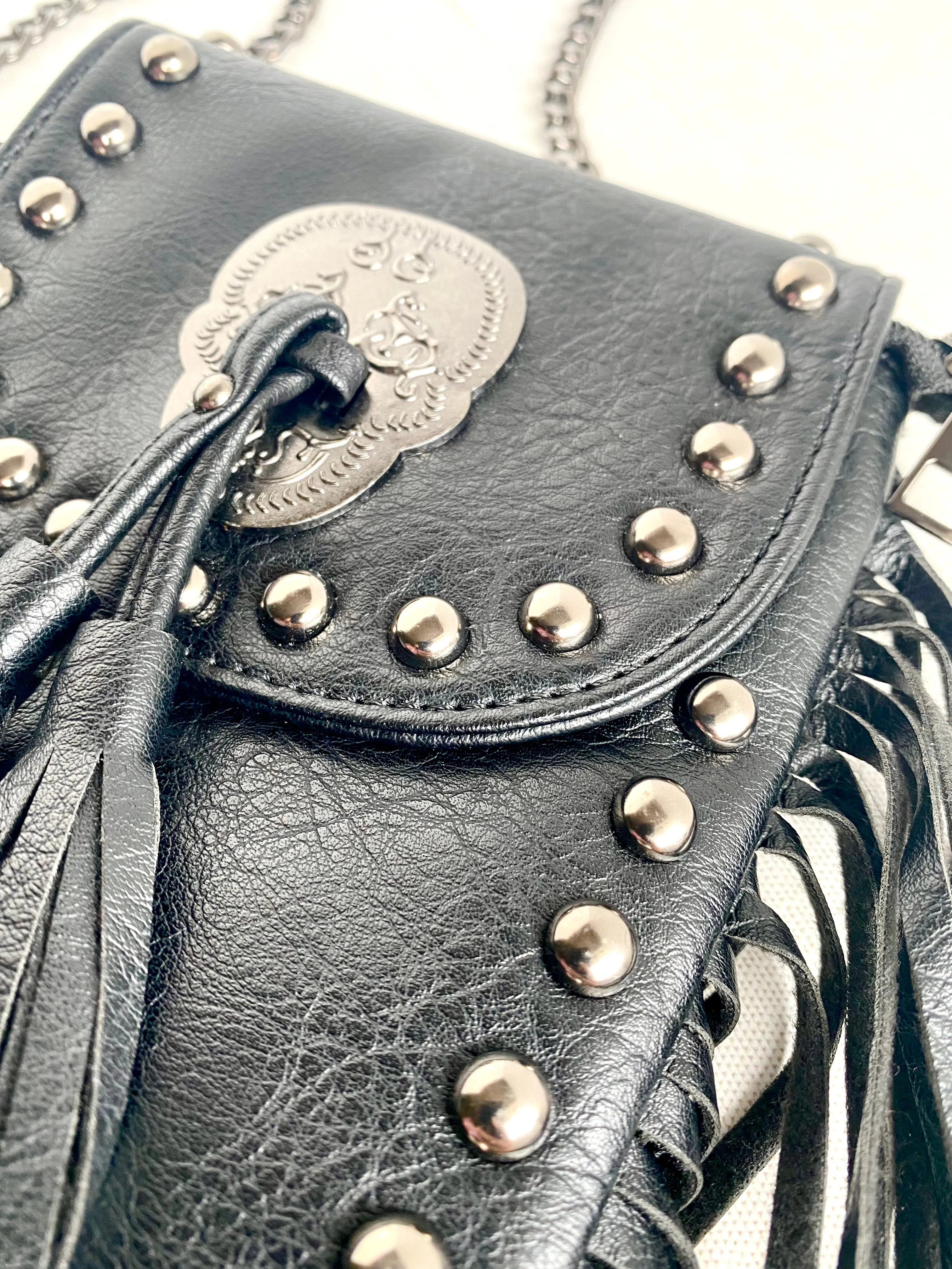 Chela Fringe Crossbody