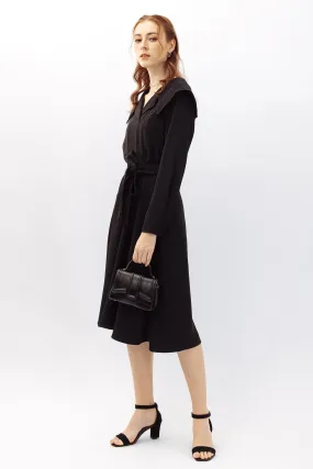 Clarrisse Statement Collar Maxi Dress