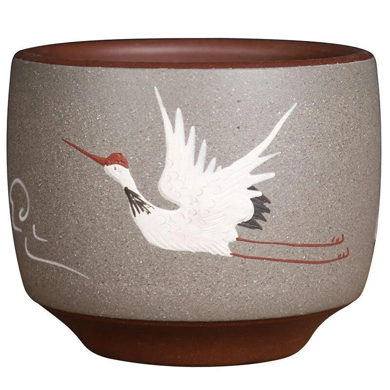 Crane Teacup