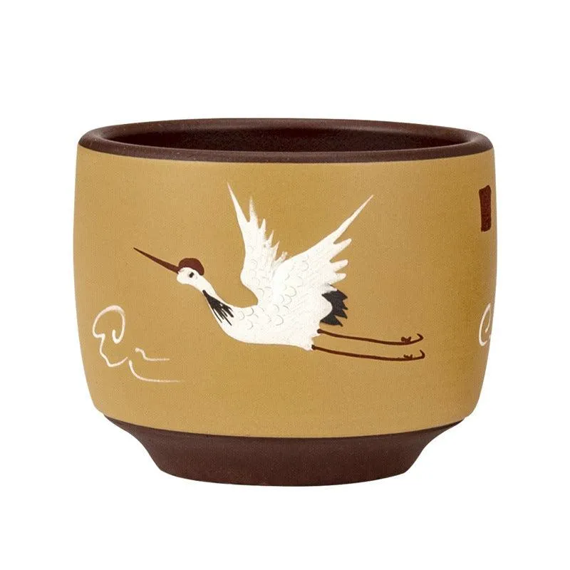Crane Teacup