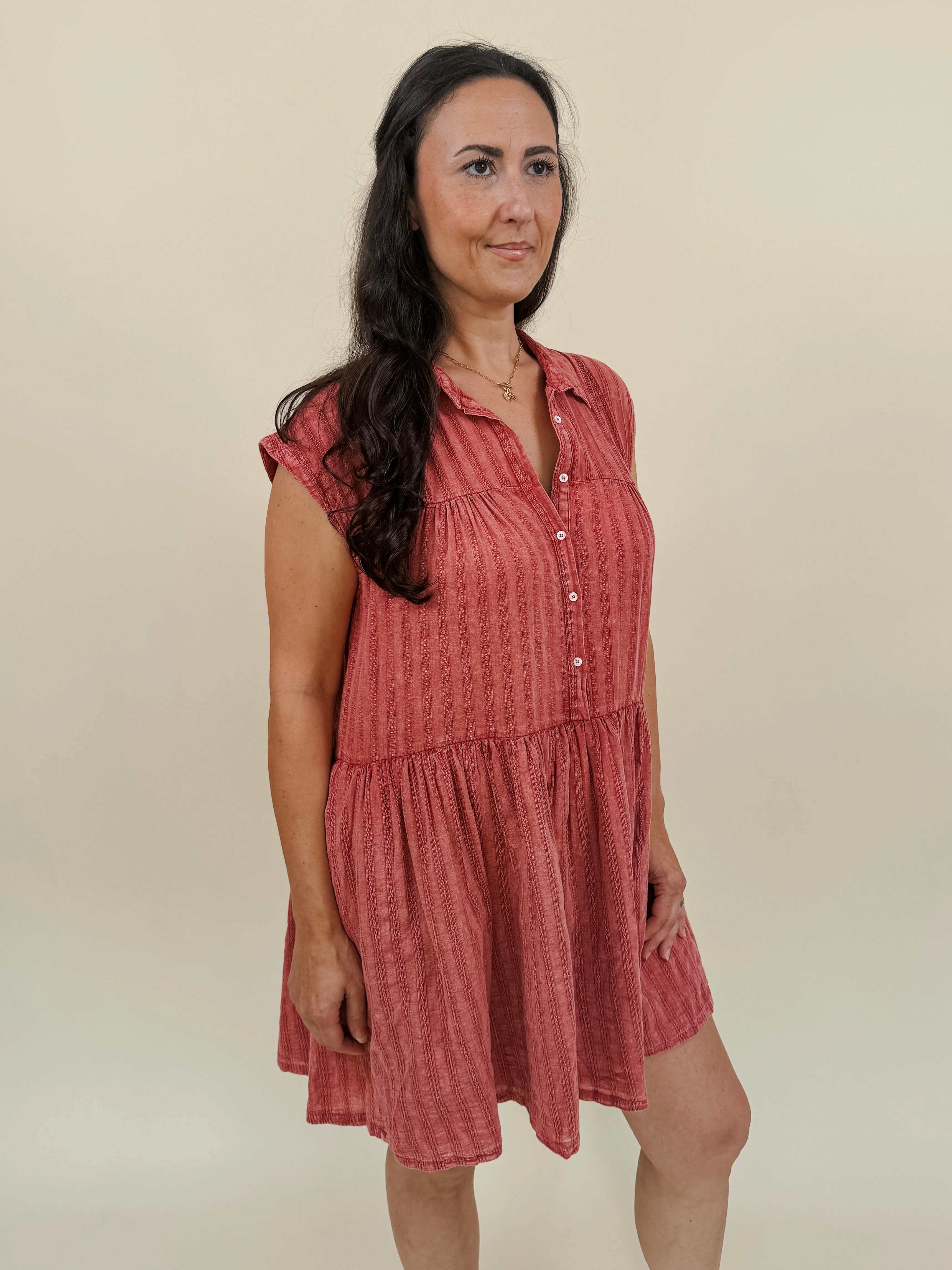 Dahlia Tier Collar Dress