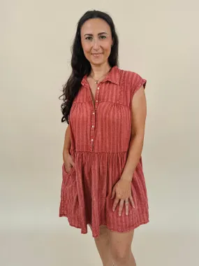 Dahlia Tier Collar Dress