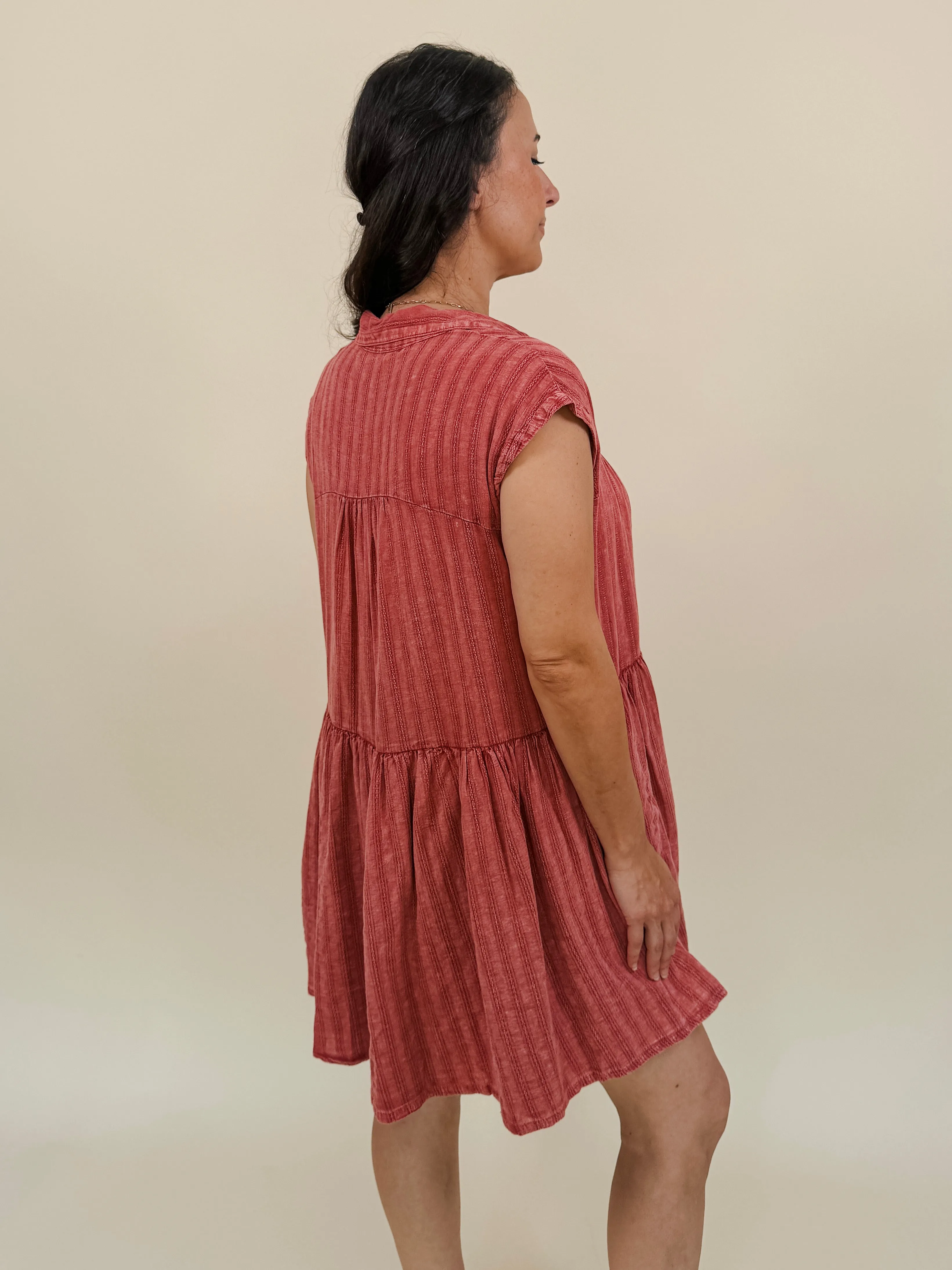 Dahlia Tier Collar Dress