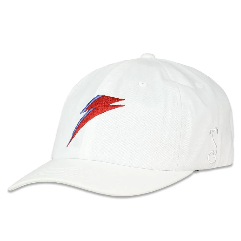 David Bowie Bolt White Dad Hat