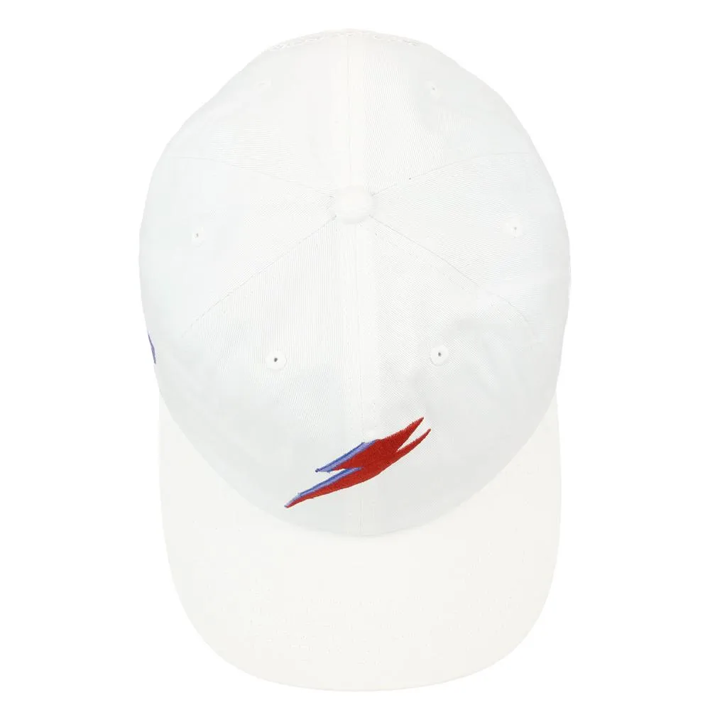 David Bowie Bolt White Dad Hat