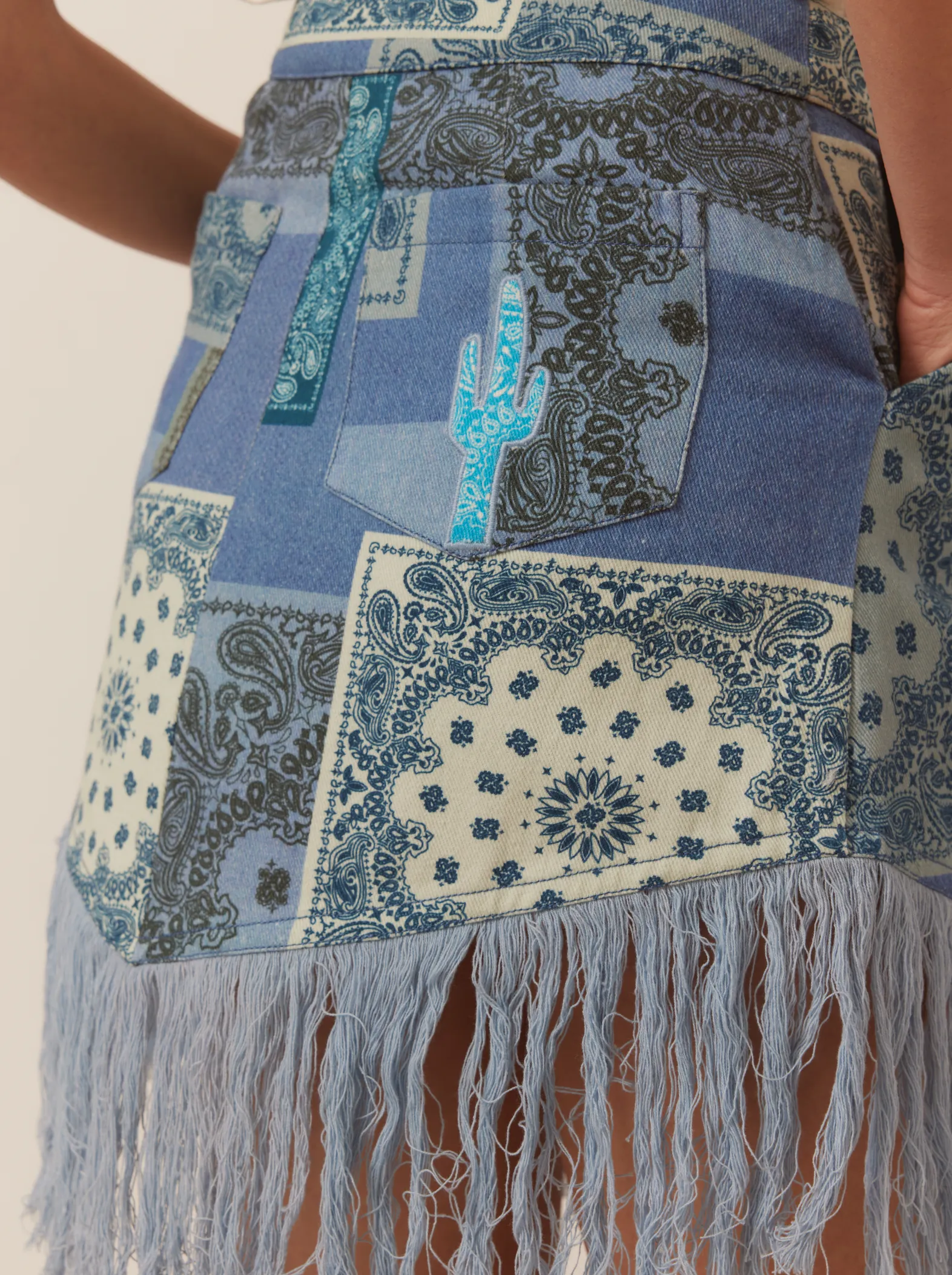 Denim skirt