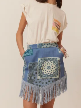 Denim skirt