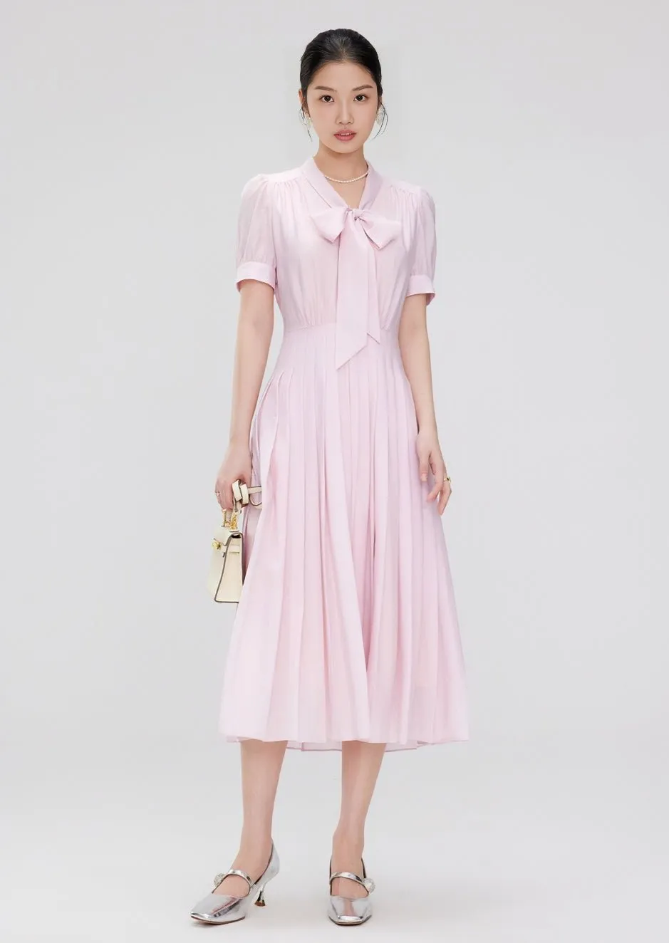 ELEGANT WAIST SLIM DRESS