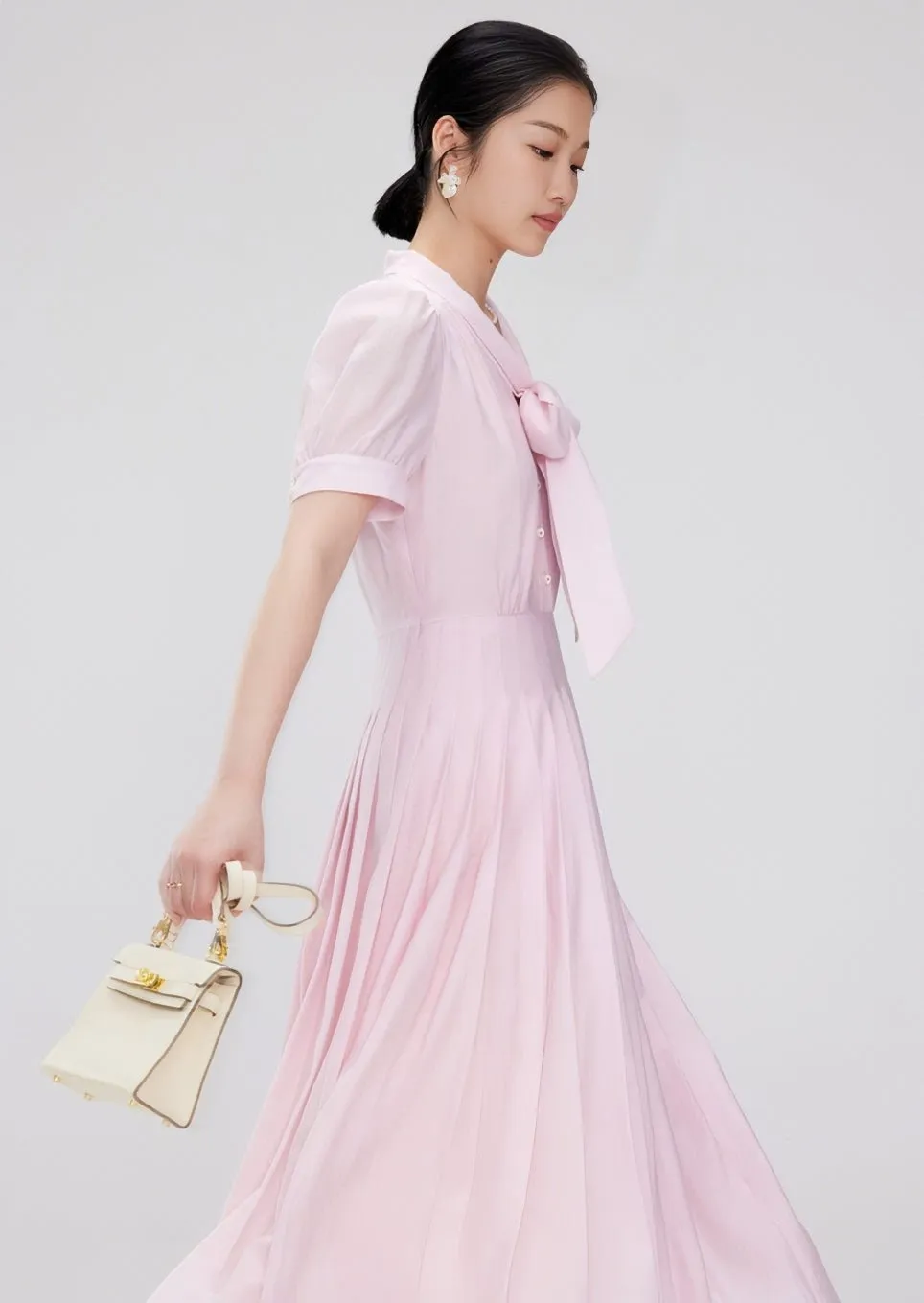 ELEGANT WAIST SLIM DRESS