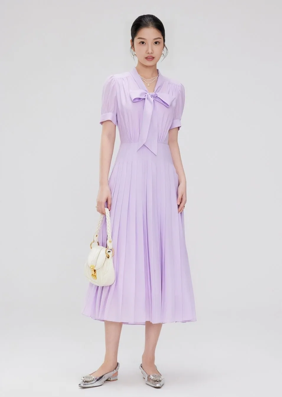 ELEGANT WAIST SLIM DRESS