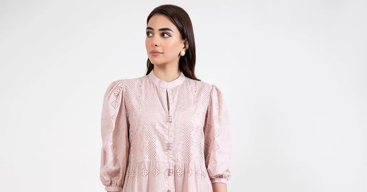 Embroidered Lawn Dress | MB-EF24-88