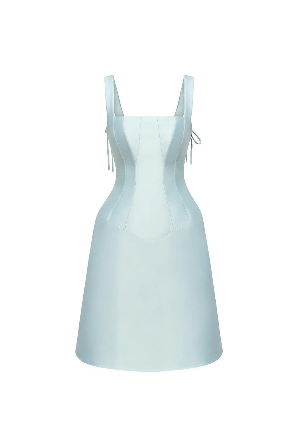 Emma A-line Strappy Polycotton Knee-length Dress