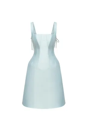Emma A-line Strappy Polycotton Knee-length Dress