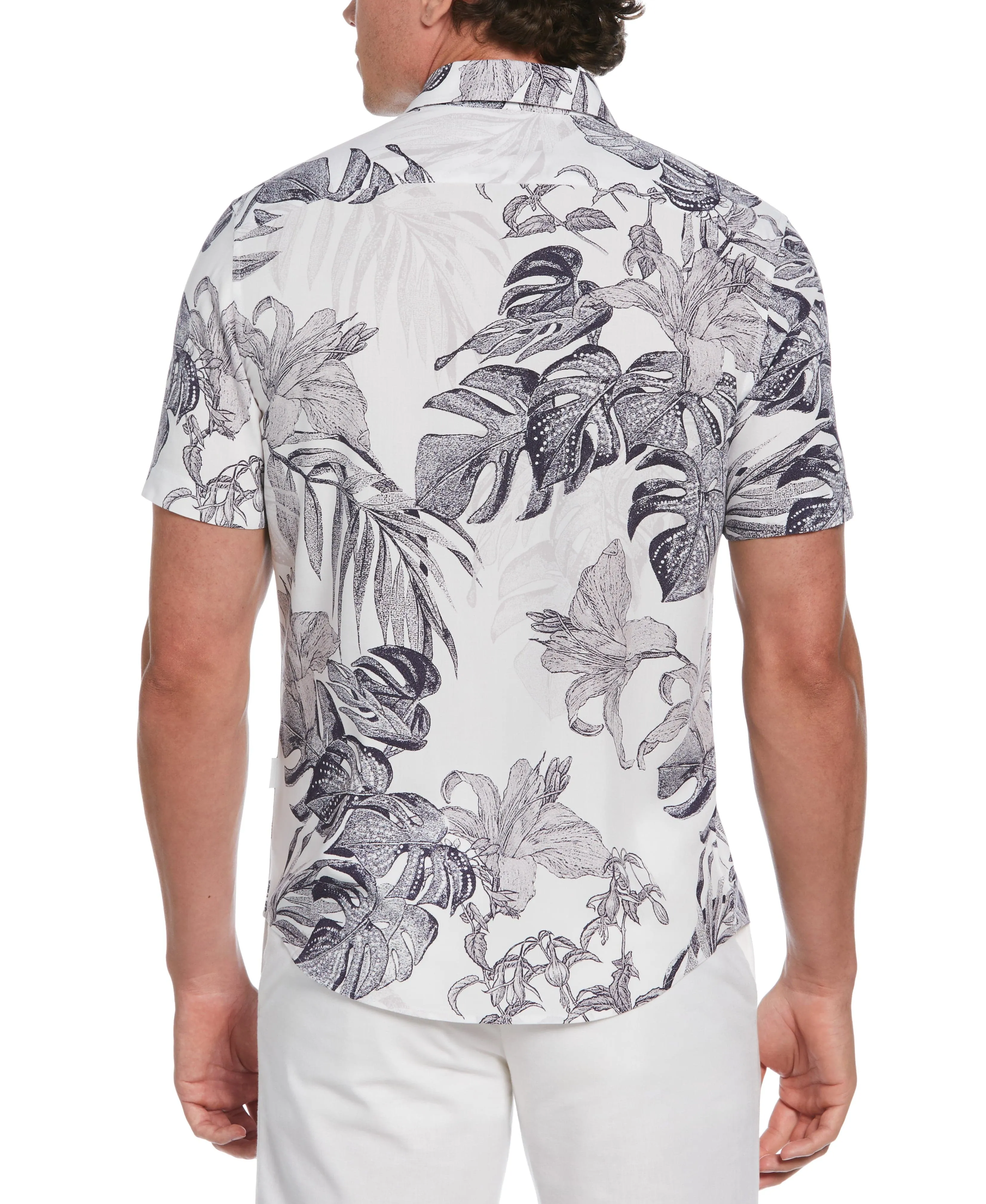 Exploded Botanical Print Shirt