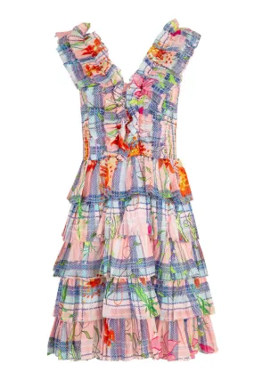 Fiesta Frills Tiered Mini Dress