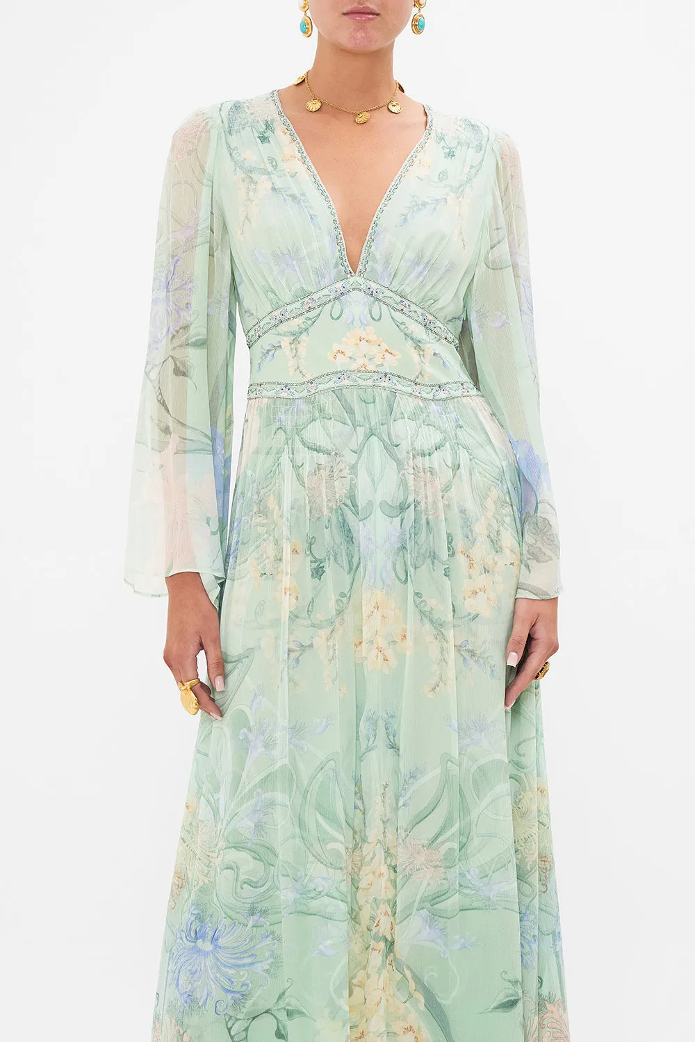 FLARED SLEEVE DRESS DREAMING IN DUTCH