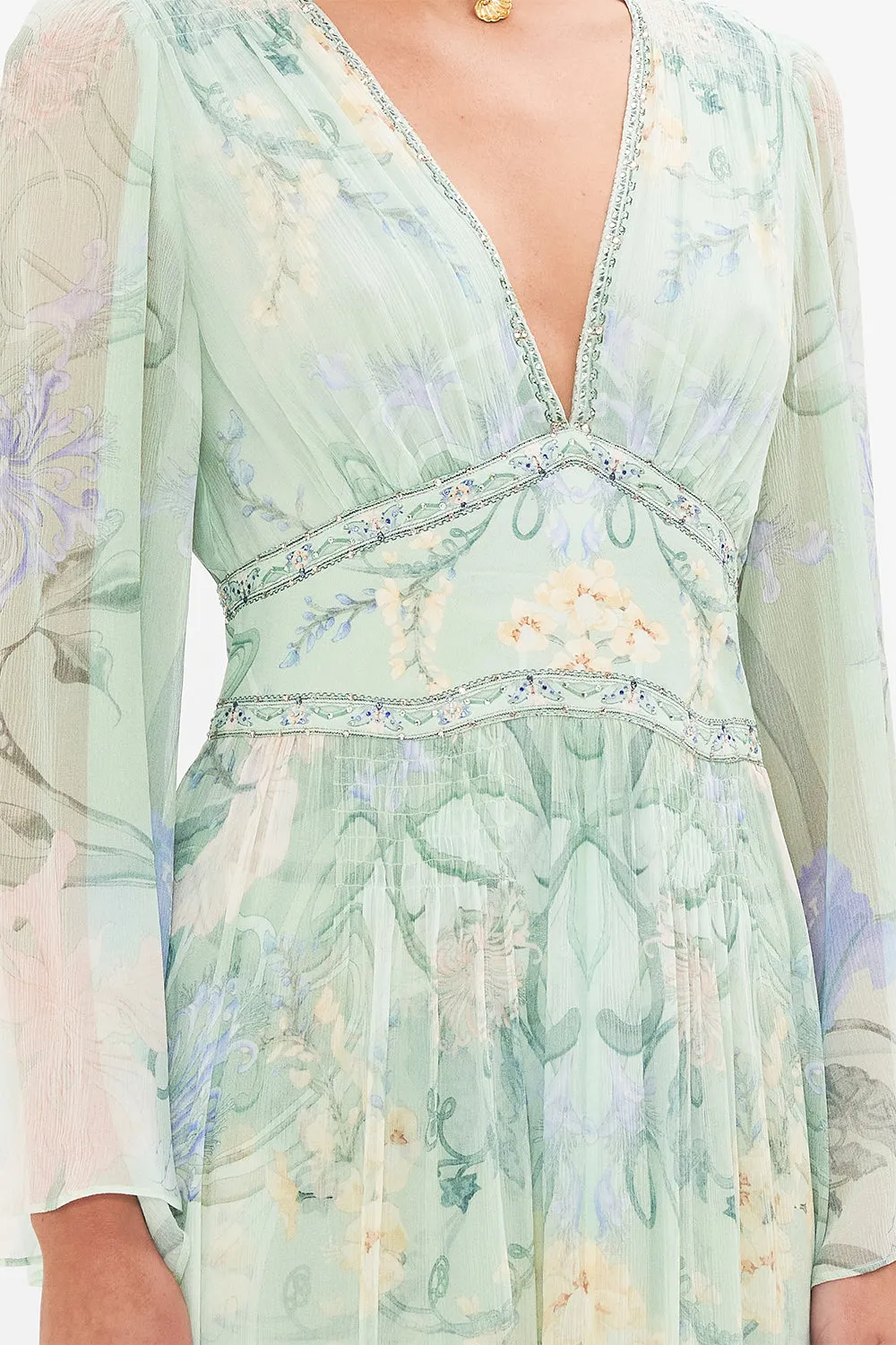 FLARED SLEEVE DRESS DREAMING IN DUTCH
