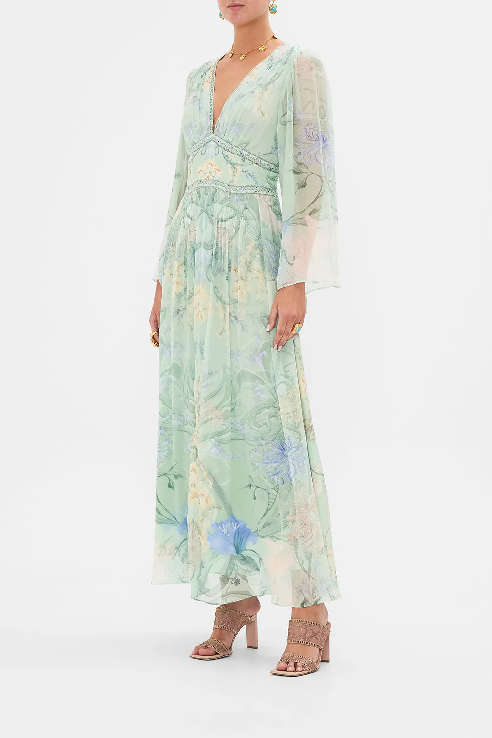 FLARED SLEEVE DRESS DREAMING IN DUTCH