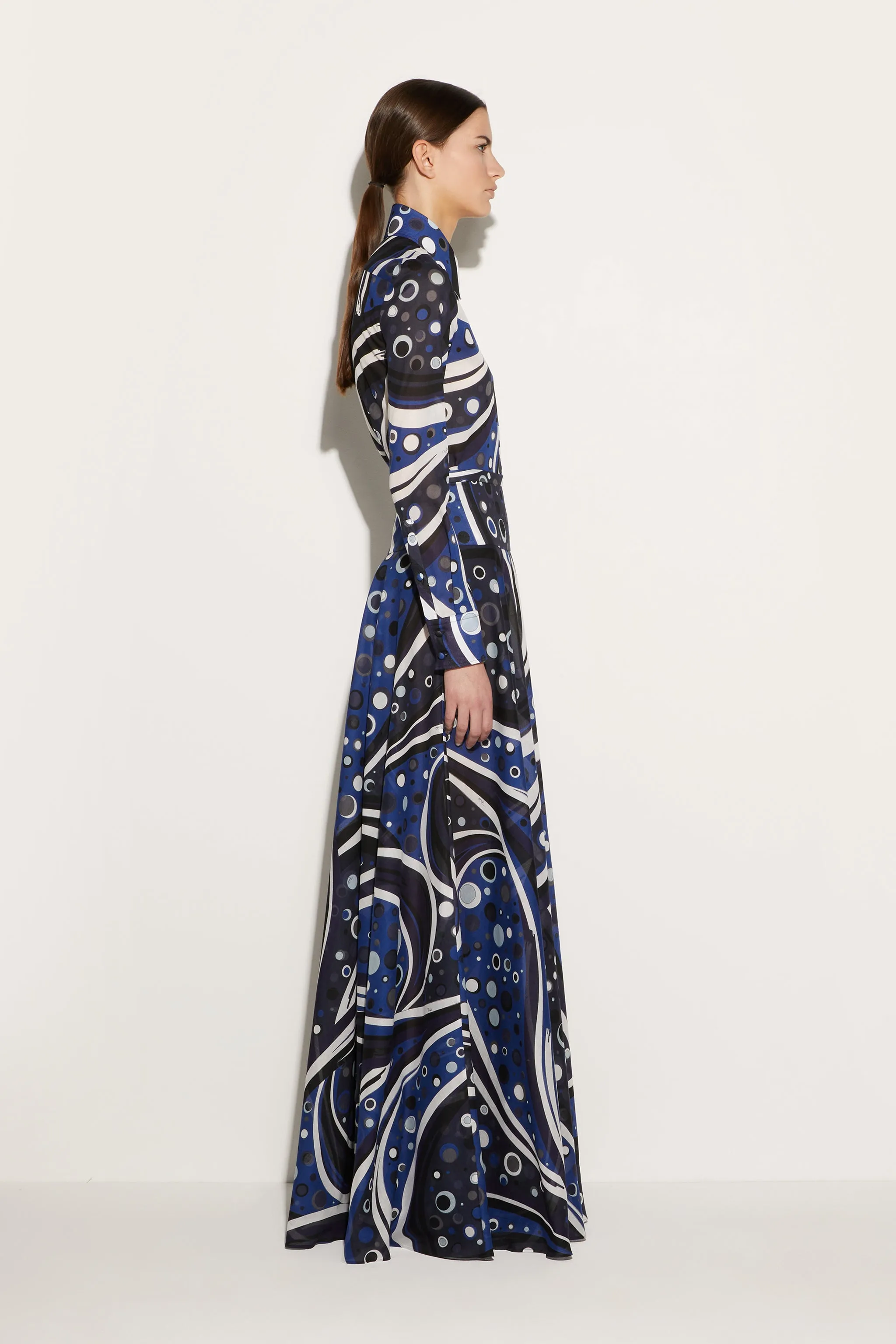 Fontane-Print Cotton Skirt