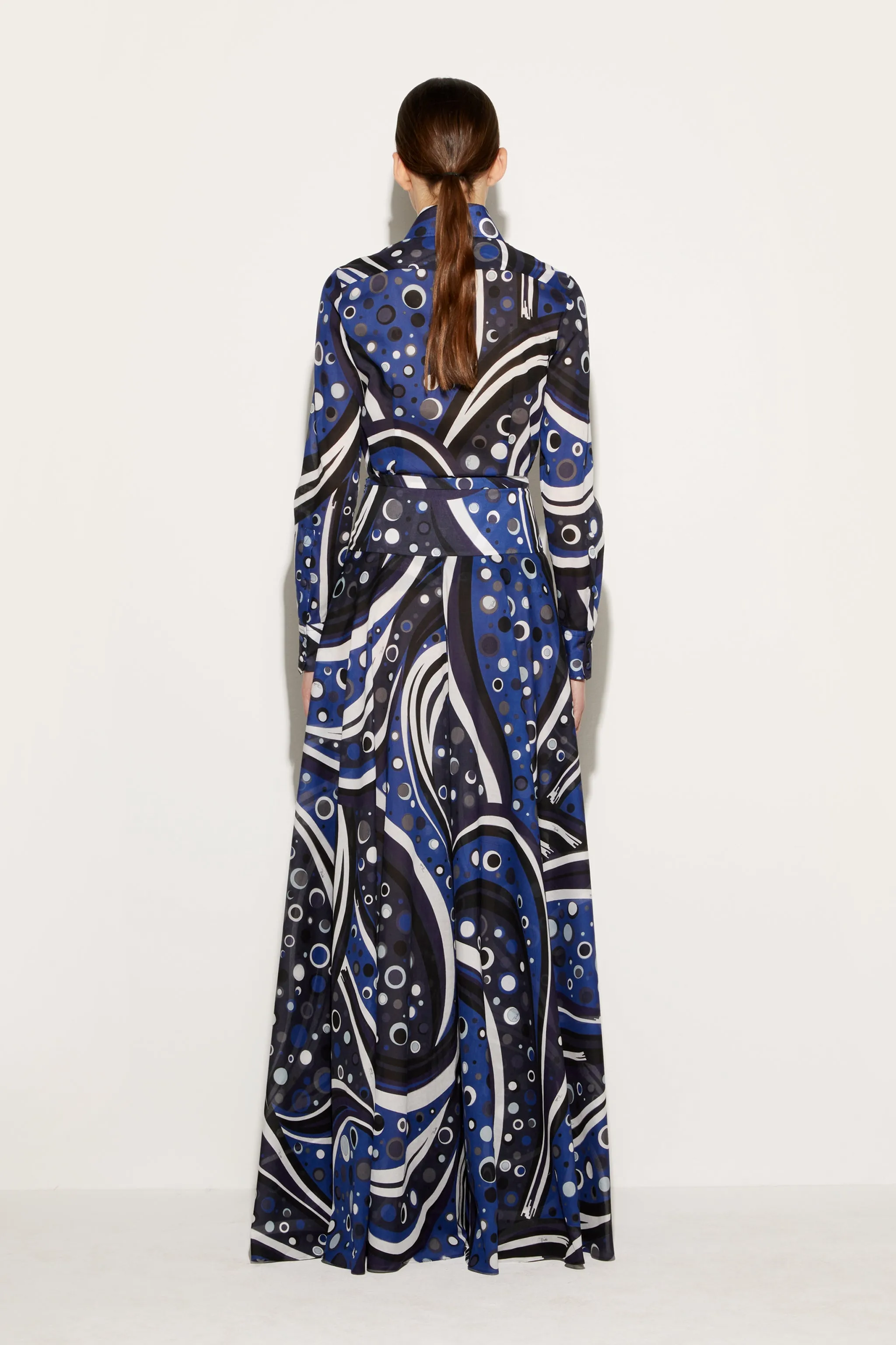 Fontane-Print Cotton Skirt