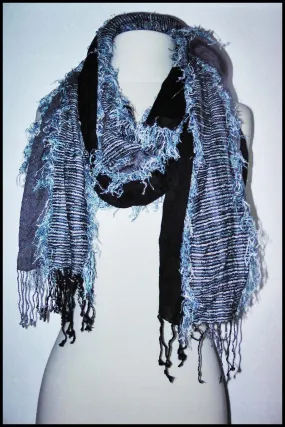 Fringed Bohemian Scarf
