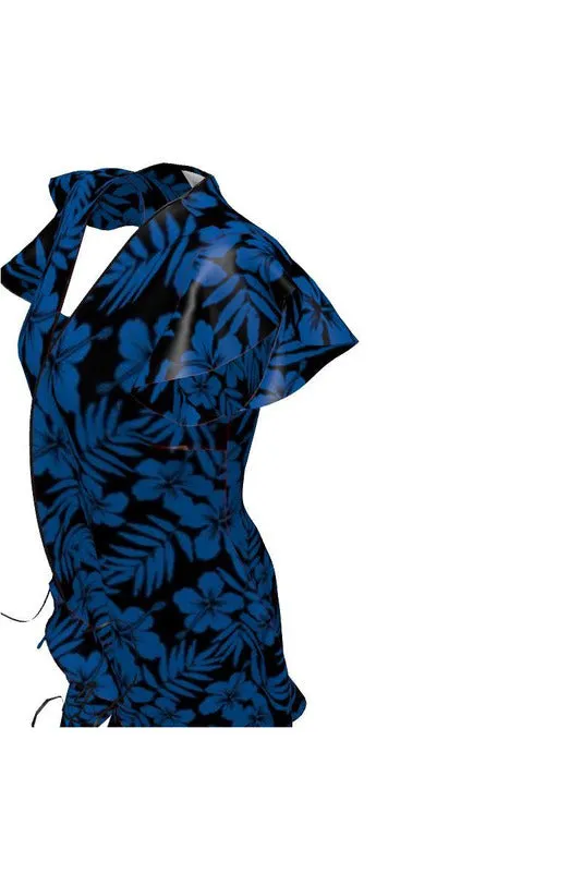 Hibiscus Floral Tea Dress