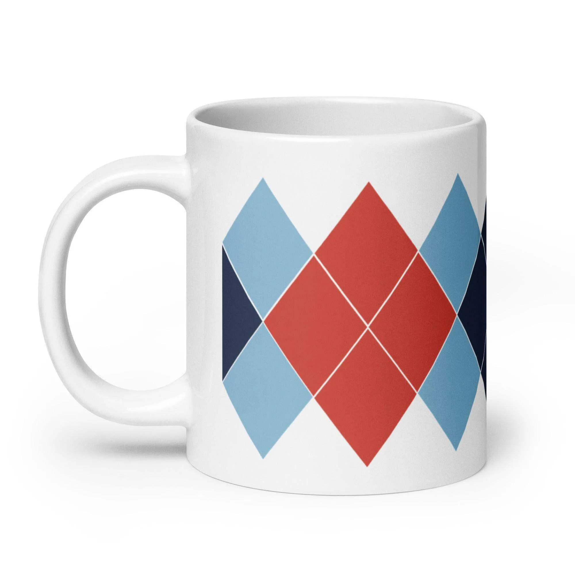 Ivan Lendl Argyle Red mug