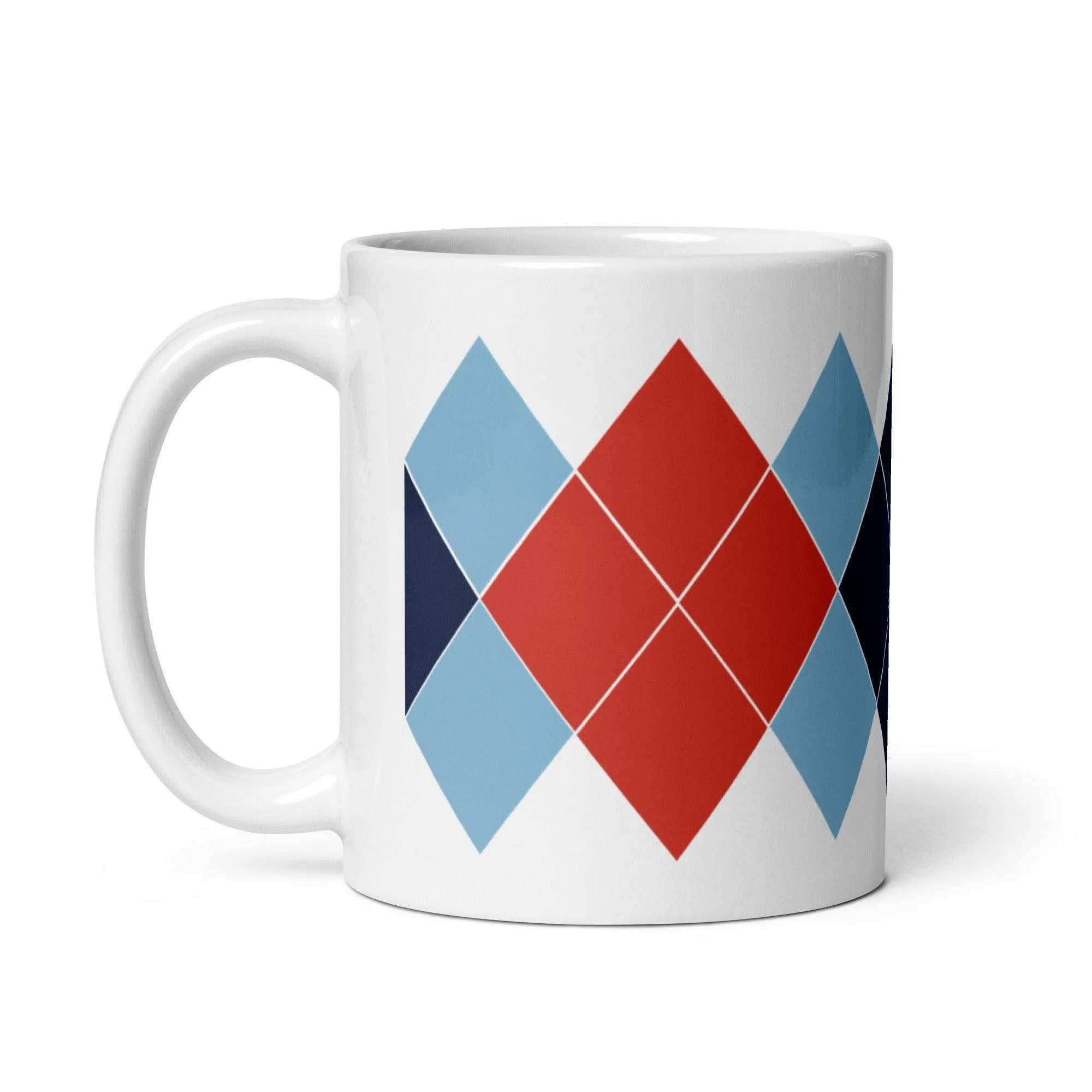 Ivan Lendl Argyle Red mug