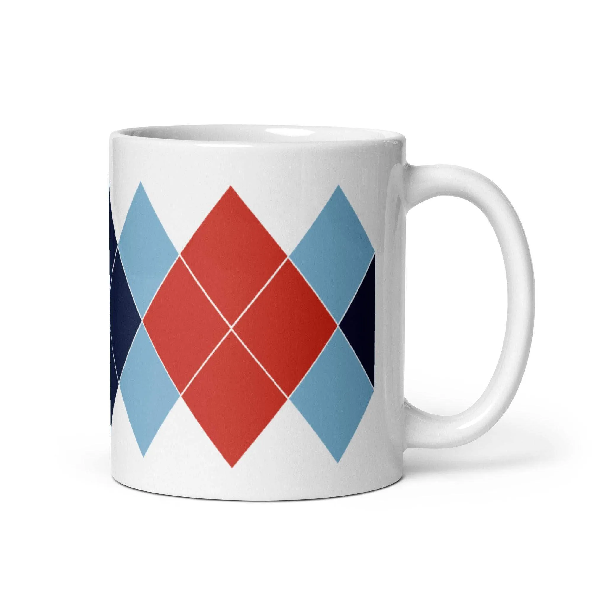 Ivan Lendl Argyle Red mug