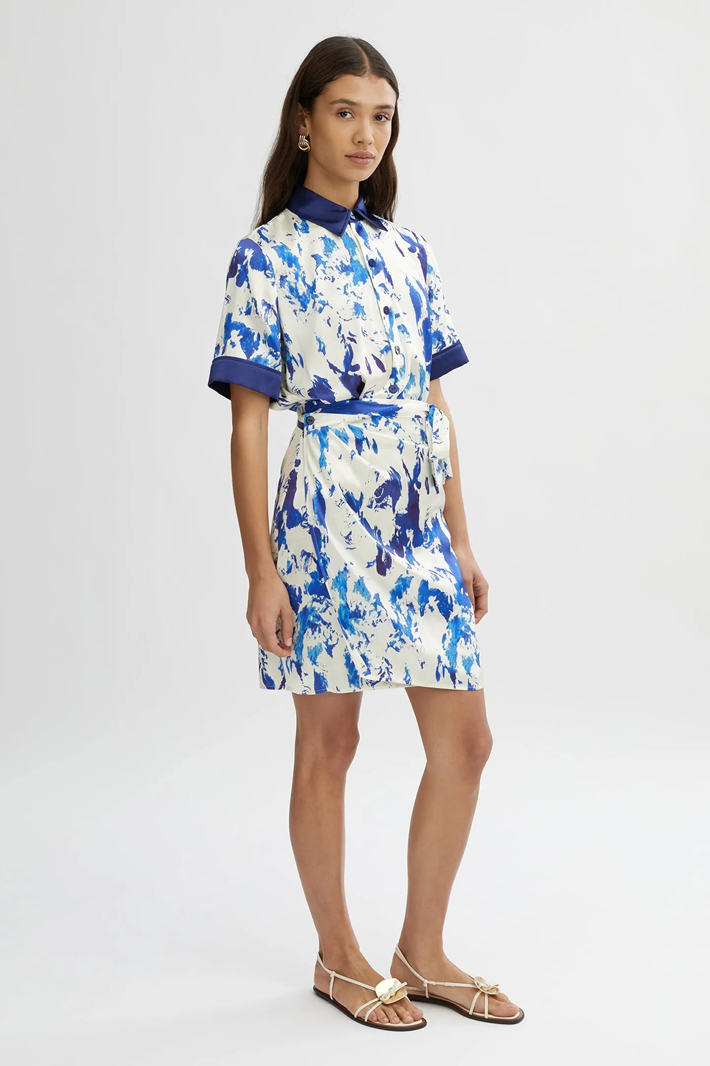 IZABEL PRINT MINI DRESS
